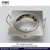 Downlight / Spotlight Frame MR11 Chrome(01) Recessed Fix Square 4.5cm