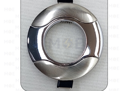 downlight / Spotlight Frame MR16 Chrome/Chrome Recessed Fix Circular Aluminium 6cm | سبوت المنيوم فارغ مدور مخفي كروم على كروم ثابت