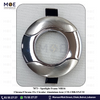 downlight / Spotlight Frame MR16 Chrome/Chrome Recessed Fix Circular Aluminium 6cm