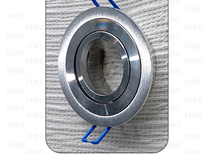 downlight / Spotlight Frame MR16 Chrome/Chrome Recessed Adjustable Circular 7.5cm | سبوت فارغ مدور مخفي فضي على كروم متحرك