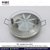 downlight / Spotlight Frame MR16 Chrome/Nickel Recessed Fix Circular With Flower Glass A 6cm