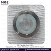 downlight / Spotlight Frame MR16 Chrome/Nickel Recessed Fix Circular With Glass A 6cm