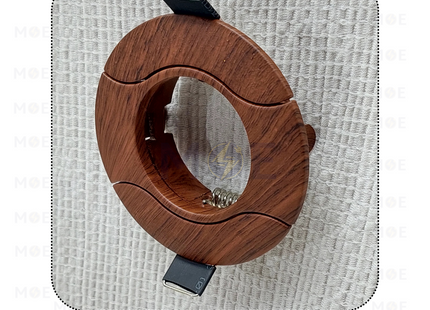 downlight / Spotlight Frame MR16 Wood Recessed Fix Circular Aluminium 6cm | سبوت المنيوم فارغ مدور مخفي خشبي ثابت