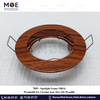 downlight / Spotlight Frame MR16 Wooden06 Recessed Fix Circular 6cm