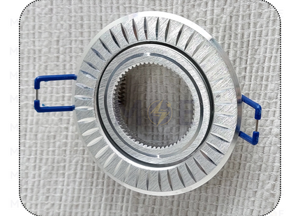 HADCO TEC downlight / Spotlight Frame MR16 Brown Recessed Fix Circular Crystal 6cm | سبوت فارغ مدور مخفي كريستال ملون ثابت