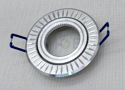 HADCO TEC downlight / Spotlight Frame MR16 Brown Recessed Fix Circular Crystal 6cm | سبوت فارغ مدور مخفي كريستال ملون ثابت