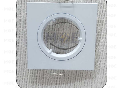 downlight / Spotlight Frame MR16 White Recessed Fix Square 7.5cm