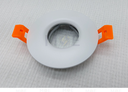 Onlex downlight / Spotlight Frame MR16 Sandy White Recessed Fix Circular 6cm | سبوت فارغ مدور مخفي ابيض رملي ثابت