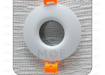 Onlex downlight / Spotlight Frame MR16 Sandy White Recessed Fix Circular 6cm | سبوت فارغ مدور مخفي ابيض رملي ثابت