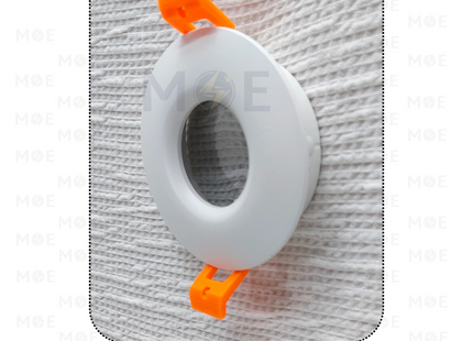 Onlex downlight / Spotlight Frame MR16 Sandy White Recessed Fix Circular 6cm | سبوت فارغ مدور مخفي ابيض رملي ثابت