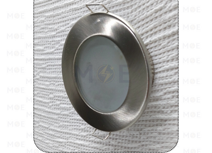 Orient IP44 Bathroom downlight / Spotlight Frame MR16 Chrome Recessed Fix Circular 6cm | سبوت فارغ مدور مخفي مطري كروم ثابت