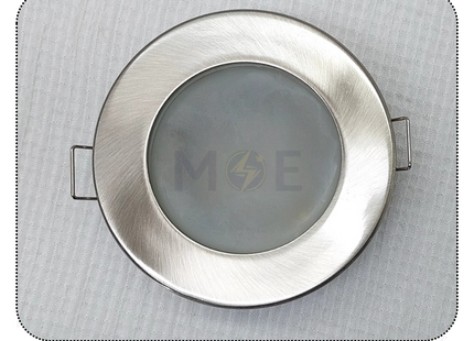 Orient IP44 Bathroom downlight / Spotlight Frame MR16 Chrome Recessed Fix Circular 6cm | سبوت فارغ مدور مخفي مطري كروم ثابت