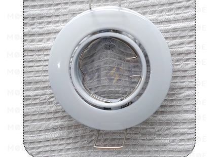 Orient Downlight / Spotlight Frame MR11 White Recessed Adjustable Circular 5.5cm | سبوت فارغ مدور مخفي ابيض متحرك