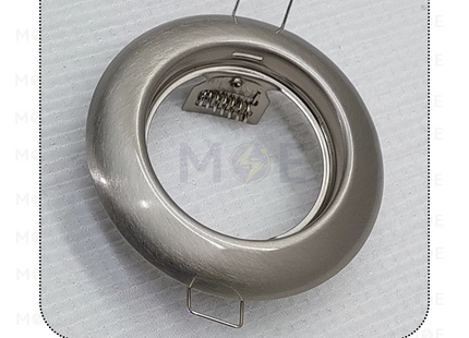 Pigozzo downlight / Spotlight Frame MR16 Chrome Recessed Fix Circular 6cm | سبوت فارغ مدور مخفي كروم ثابت