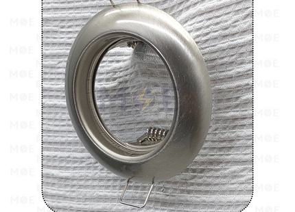 Pigozzo downlight / Spotlight Frame MR16 Chrome Recessed Fix Circular 6cm | سبوت فارغ مدور مخفي كروم ثابت