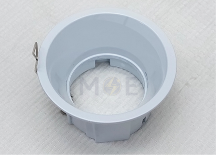 SEC downlight / Spotlight Frame MR16 White Recessed Fix Trimless 7.5cm | سبوت فارغ ترملس مدور مخفي ابيض ثابت