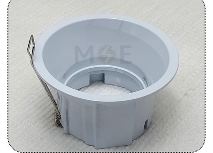 SEC downlight / Spotlight Frame MR16 White Recessed Fix Trimless 7.5cm | سبوت فارغ ترملس مدور مخفي ابيض ثابت
