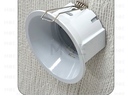 SEC downlight / Spotlight Frame MR16 White Recessed Fix Trimless 7.5cm | سبوت فارغ ترملس مدور مخفي ابيض ثابت