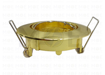 SEC Downlight / Spotlight Frame MR11 Gold Recessed Adjustable Circular 5.5cm | سبوت فارغ مدور مخفي ذهبي متحرك