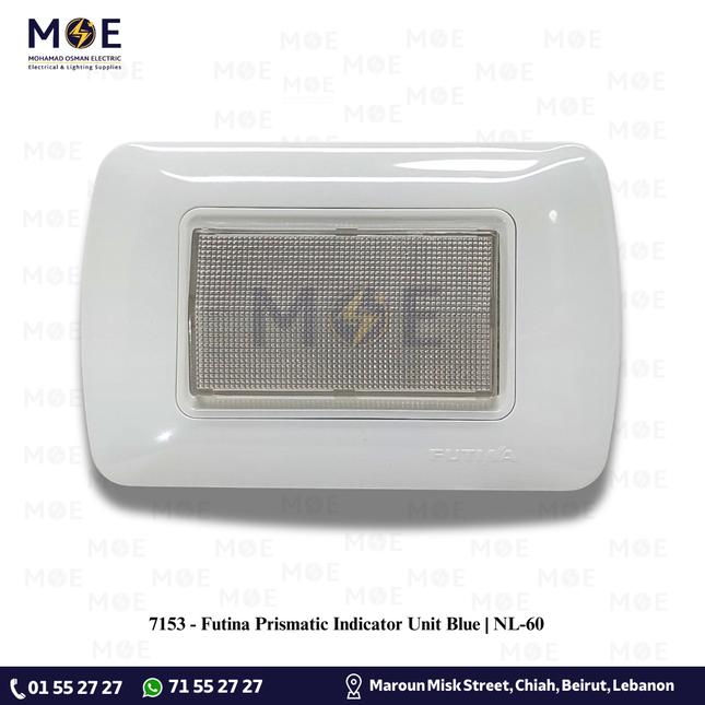 Futina Prismatic Indicator Unit Blue | NL-60 | لمبة اشارة