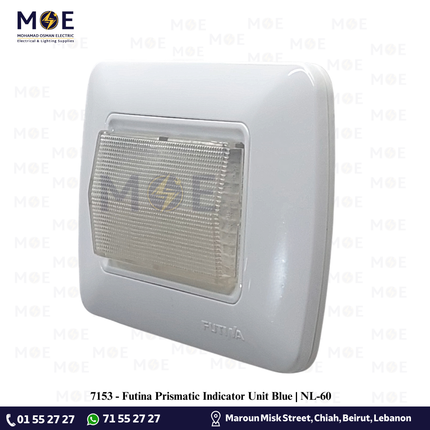Futina Prismatic Indicator Unit Blue | NL-60 | لمبة اشارة