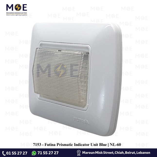 Futina Prismatic Indicator Unit Blue | NL-60 | لمبة اشارة