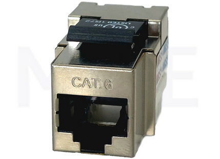 European netconnect Cat6 Shielded RJ45 Network Keystone Jack Tools Less STP | E2002F