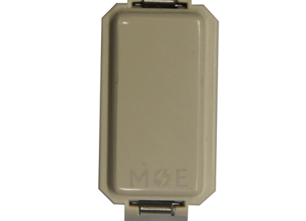 VIMAR Serie 8000 Blank module White 1module | 08319 | سدة مفردة ابيض