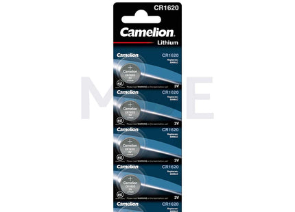 Camelion Battery Button/Coin Cell Lithium CR1620 3V