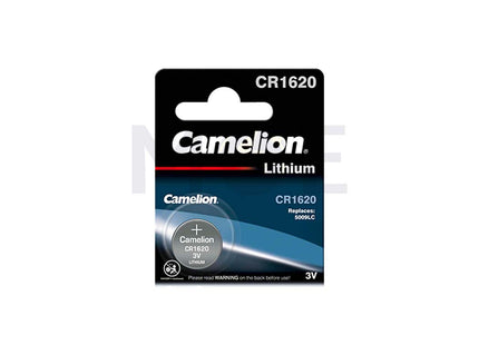Camelion Battery Button/Coin Cell Lithium CR1620 3V