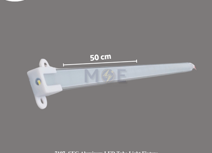 SEG Aluminum LED Tube Light Fixture WarmWhite DC 12V 7W 50cm | LR1008 1221 | شاسي ليد رفيعة المنيوم ورم وايت