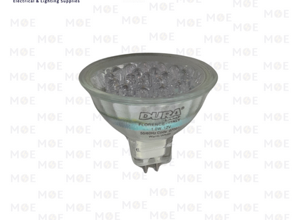 Dura LED Spot Lamp WarmWhite GU5.3 MR16 1W AC 12V | لمبة سبوت ليد ورم وايت