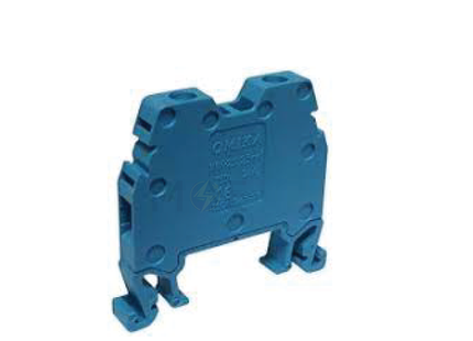 OMIKA Rail Terminal Block 16mm Blue | MRK 16-Blue | جنكسيون سكة ازرق