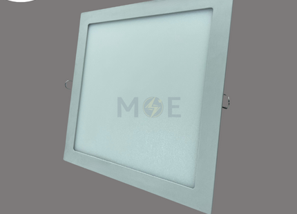 Greenlite LED Downlight/ Panel Light White Ceiling Flush Mounted Square Warmwhite 3000K 3000Lm 28cm 30W | KG-817 | سبوت ليد مربع مخفي ابيض ورم وايت