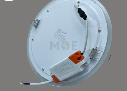 Greenlite LED Downlight/ Panel Light RGB Frame Ceiling Flush Mounted Circular Daylight 6400K 2000Lm 20.5cm 18+6W | GR-18+6W-RGB-WW | سبوت ليد مدور مخفي ملون اخضر و ازرق و احمر مع دايلايت