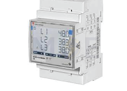 Carlo Gavazzi Digital Three Phase Energy Meter KwH 208 to 400 VLL AC 5(65)A 4module | EM340-DINAV23XO1X | عداد ديجيتال كيلو وات سكة عريض ثلاثة فاز