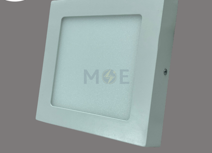 Greenlite LED Downlight/ Panel Light Ceiling Surface Mounted Square White Daylight 6500K 1500Lm 17cm 15W | GR-CPS-15W | سبوت ليد مربع ظاهر ابيض دايلايت