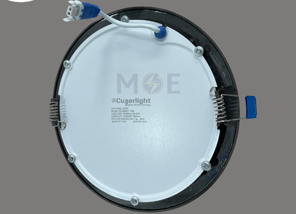 Cuperlight LED Downlight/ Panel Light Bronze Ceiling Flush Mounted Circular Warmwhite 3000K 1800Lm 15.5cm 18W | KG-807-18W-AB-WW | سبوت ليد مدور مخفي برونز ورم وايت
