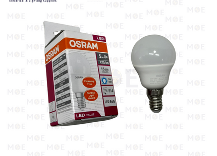 OSRAM LED Lamp Bulb Daylight E14 5W | AC13792 | لمبة ليد برم سن رفيع بول دايلايت