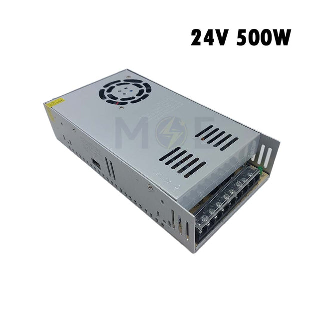 HE Power Supply Unit Slim AC to DC 24V 500W 20A | 24-24