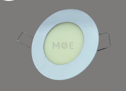 CuperLight LED Downlight/ Panel Light White Ceiling Flush Mounted Circular Daylight 6000K 400Lm 7.5cm 4W | KG800-4W | سبوت ليد مدور مخفي ابيض دايلايت