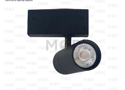 Cuperlight LED Magnetic Track Light Head Spot Black WarmWhite 12W | CU3512DG1 | سبوت ليد سكة مغناتيك اسود ورم وايت