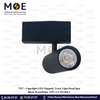 Cuperlight LED Magnetic Track Light Head Spot Black WarmWhite 12W | CU3512DG1