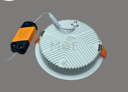 Cuperlight LED Downlight/ Panel Light High-Power White Ceiling Flush Mounted Circular Daylight 6500K 15.5cm 21W | HP-R21-21W- | سبوت ليد هاي باور مدور مخفي ابيض دايلايت