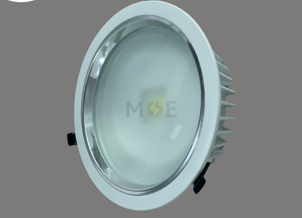 CuperLight LED COB Downlight/ Panel Light White Ceiling Flush Mounted Circular Daylight 6500K 22.5cm 40W | DAF-40W | سبوت ليد مدور مخفي ابيض دايلايت