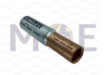 Melec GTL Bimetal Aluminum Copper Cable Connector 150mm/120mm | GTL-AL150-CU120 | كوس وصل المنيوم نحاس
