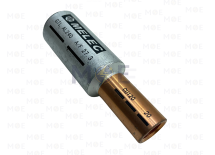 Melec GTL Bimetal Aluminum Copper Cable Connector 240mm/120mm | GTL-AL240-CU120 | كوس وصل المنيوم نحاس