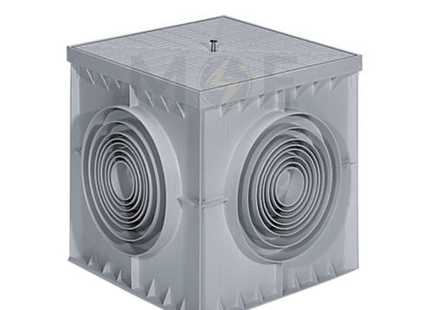 Adal Pano PVC Manhole ( Regard ) 20x20cm | PVC 20x20cm | ريغار بلاستيك