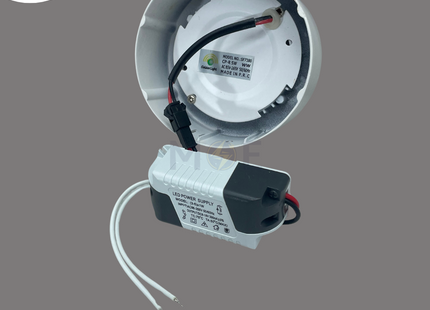 Goldenlight LED Downlight/ Panel Light White (PKW) Ceiling Surface Mounted Circular Warmwhite 3000K 8.5cm 5W | gldnl-CP-R-5W | سبوت ليد مدور ظاهر ابيض ورم وايت