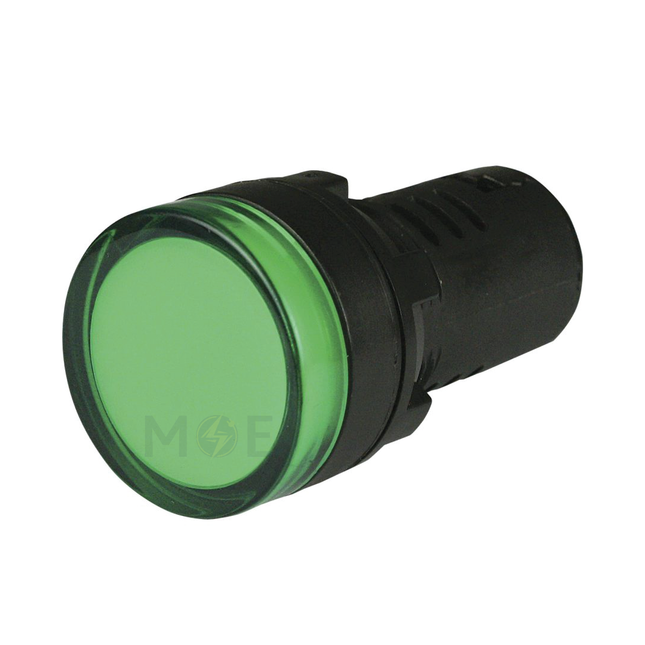 Botric Signal Lamp Green 220V AC 22mm | AD16-22DS | لمبة اشارة اخضر